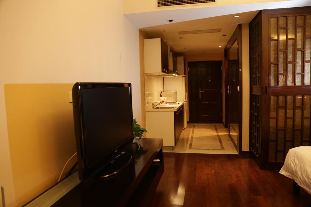 World City Jiamei Service Apartment Beijiing Peking Szoba fotó