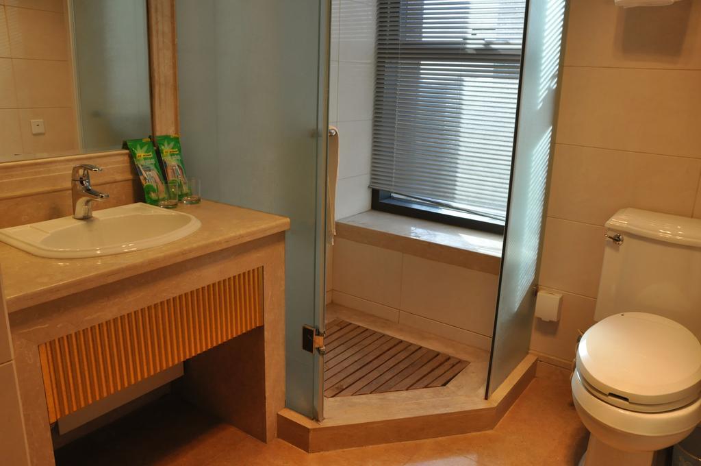 World City Jiamei Service Apartment Beijiing Peking Szoba fotó